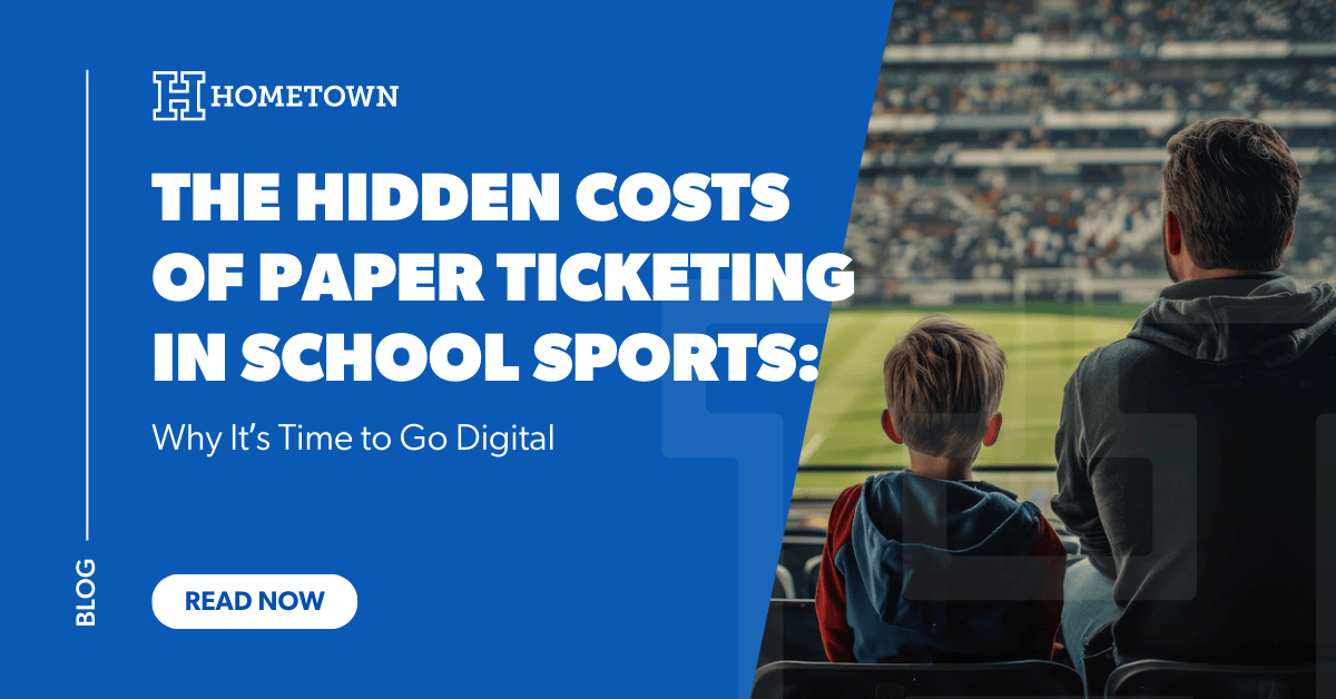 The Hidden Costs of Paper Ticketing in School Sports: Why It’s Time to Go Digital